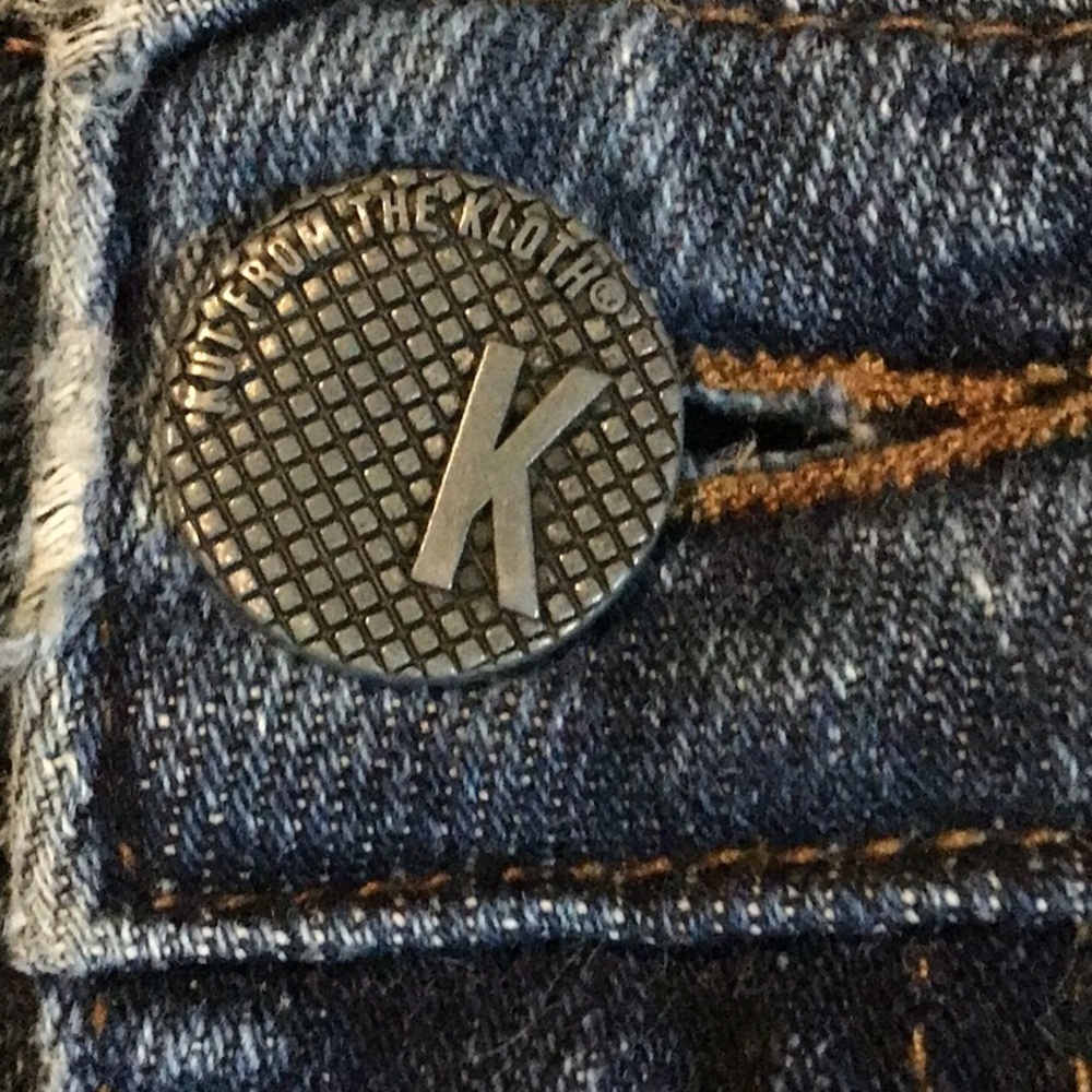 sac304✂️High Rise Straight Leg w/26" Inseam KUT Woman's Jeans Size 8 - Picture 5 of 7